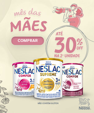 Nestle Neslac promoção mês das mães